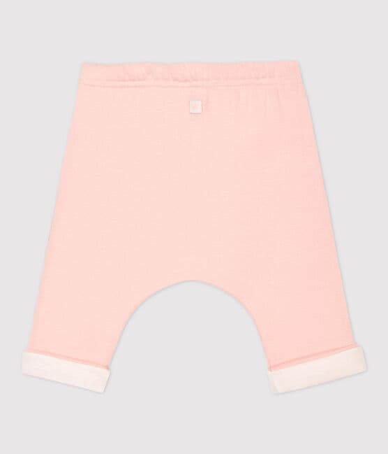 Pantaloni bebè in cotone biologico rosa MINOIS