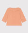 Blusa a maniche lunghe in garza di cotone per bebè rosa SIENNA