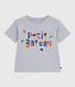 T-shirt a maniche corte con stampa bambino