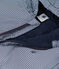 Giacca  antivento calda in poliestere riciclato bambino unisex blu SMOKING/bianco MARSHMALLOW
