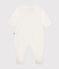 Pigiama in cotone neonato bianco MARSHMALLOW/bianco MISTIGRI