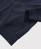 Felpa con zip e cappuccio in cotone bambino blu SMOKING