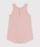 Tutina corta bebè in cotone rosa SALINE