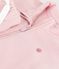 Set per neonato composto da felpa e pantaloni in cotone tinta unita rosa JOLI