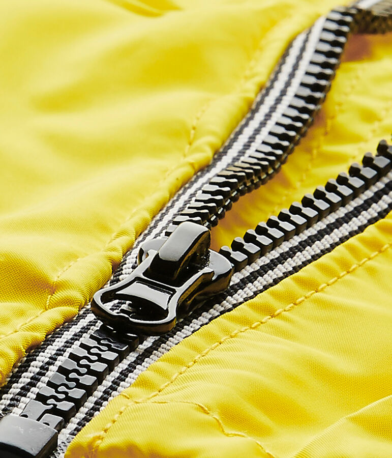 Giacca a vento beb&eacute; unisex gialla JAUNE