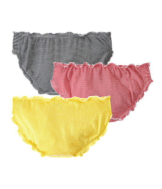 Lotto di 3 culottes con volants donna bianco LOT