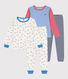 Set di 2 pigiami in cotone bambino