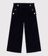 Pantaloni in velluto tinta unita bambina