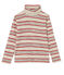 Sous-pull ragazza Petit Bateau & Ines de la Fressange Paris beige COQUILLE/bianco MULTICO