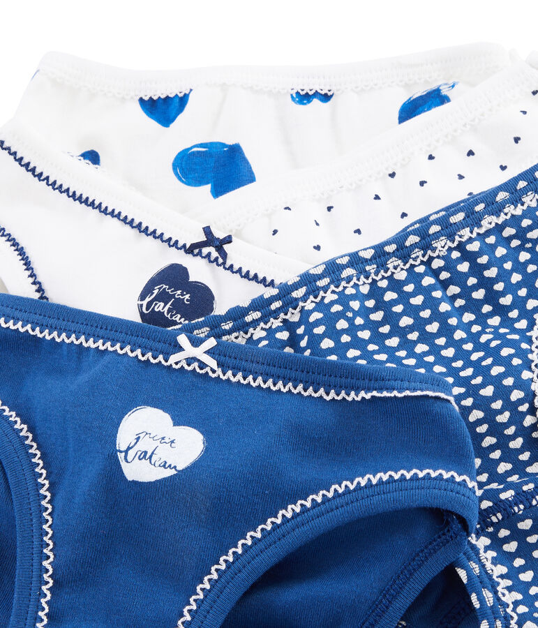 Confezione da 5 slip cuori bambina variante 1