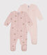Set di 2 pigiami neonato in cotone