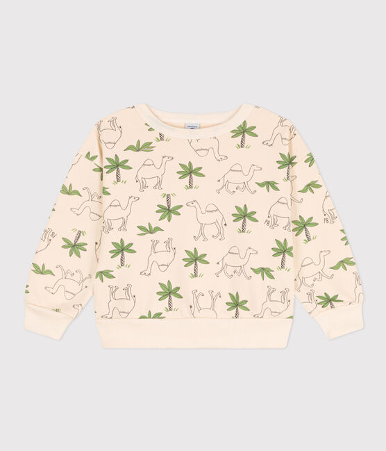 Felpa unisex bianco AVALANCHE/ MULTICO