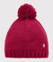 Cappellino bambina rosa POPPY