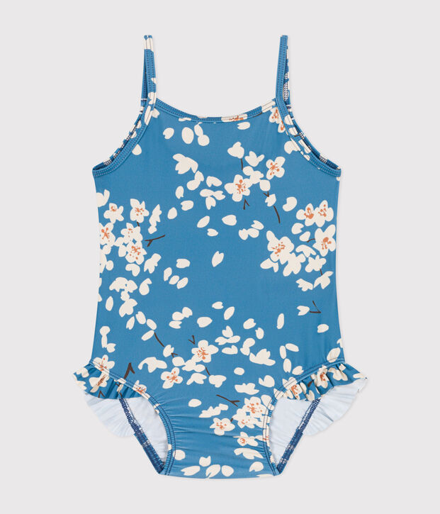 Costume da bagno beb&egrave; blu/multicolore