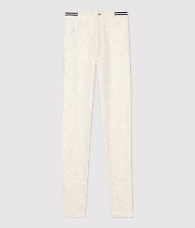 Jeggings bambina in cotone stretch MONTELIMAR CHINE