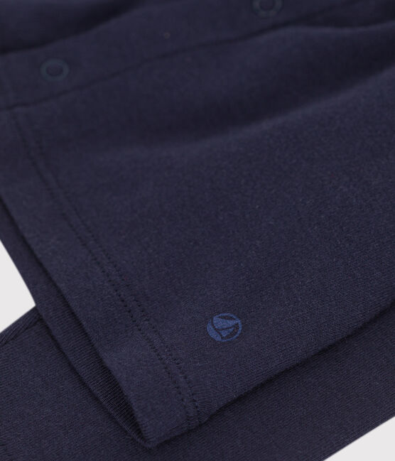 Cardigan in cotone neonato blu SMOKING