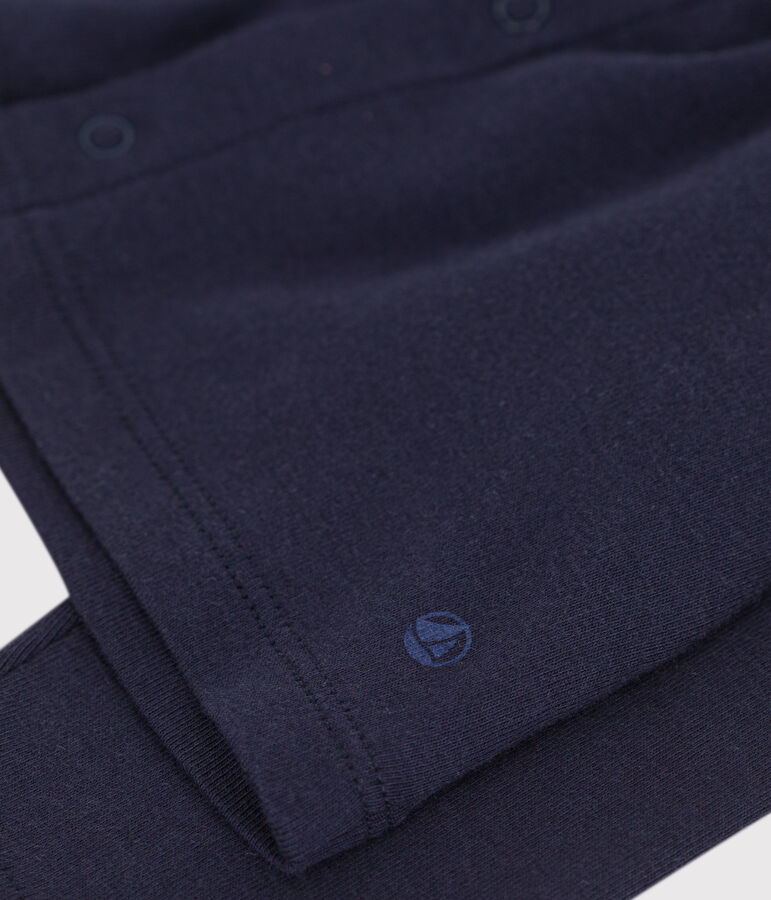 Cardigan in cotone neonato blu