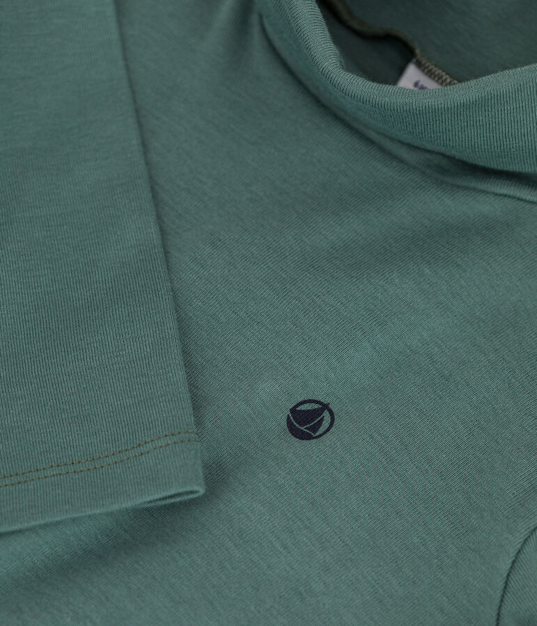 Lupetto in cotone bambino unisex verde VALLEE