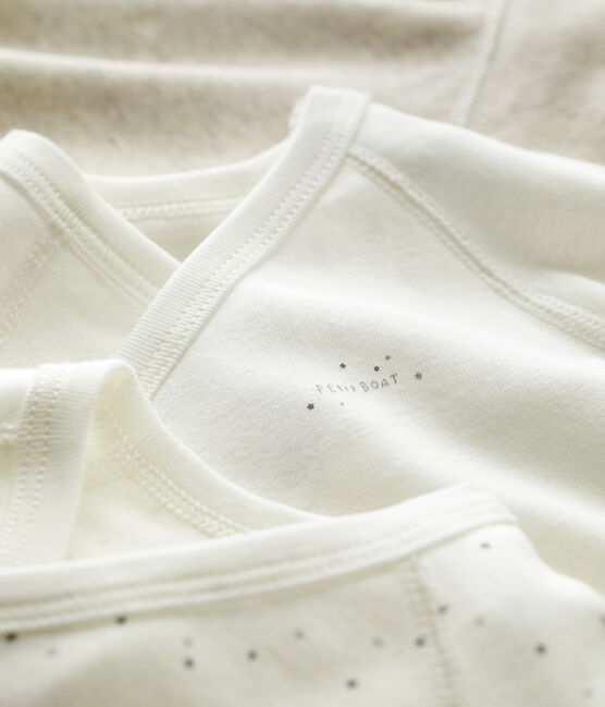 Confezione da 3 body bebè in cotone biologico variante 1