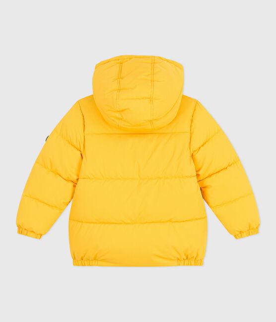 Piumino tinta unita bambino giallo JAUNE