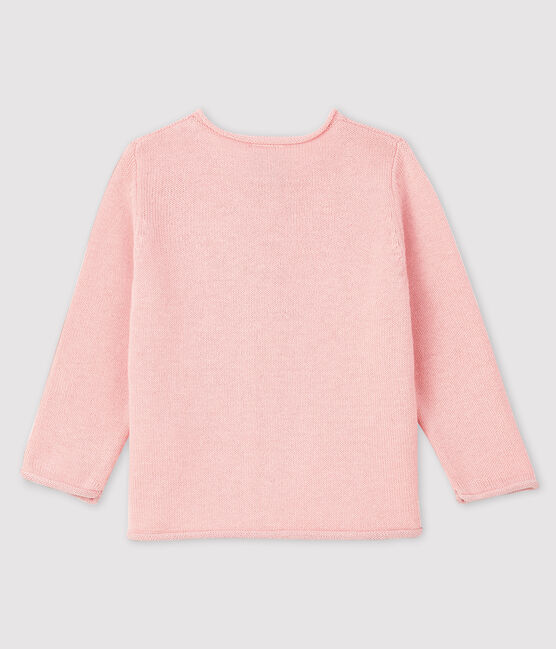 Cardigan a maniche lunghe bebè femmina rosa MINOIS