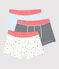 Confezione da 3 boxer bambino in cotone biologico variante 1