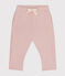 Pantaloni in tessuto felpato per bebè rosa SALINE