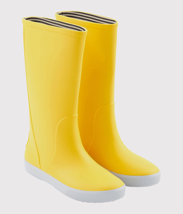 Stivali da pioggia giallo