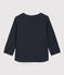 T-shirt in cotone bebè blu SMOKING