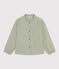 Blusa in garza di cotone bambina verde HERBIER