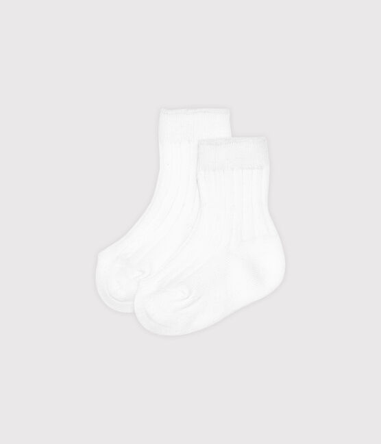 Calze tinta unita bianco ECUME