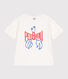 T-shirt a maniche corte in cotone con stampa bambino