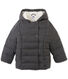 Piumino bambina in flanella resistente all'acqua