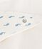 Asciugamano quadrato da bagno in cotone neonato MARSHMALLOW/ ADRIATIC