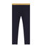 Pantalone in maglia bambina blu SMOKING