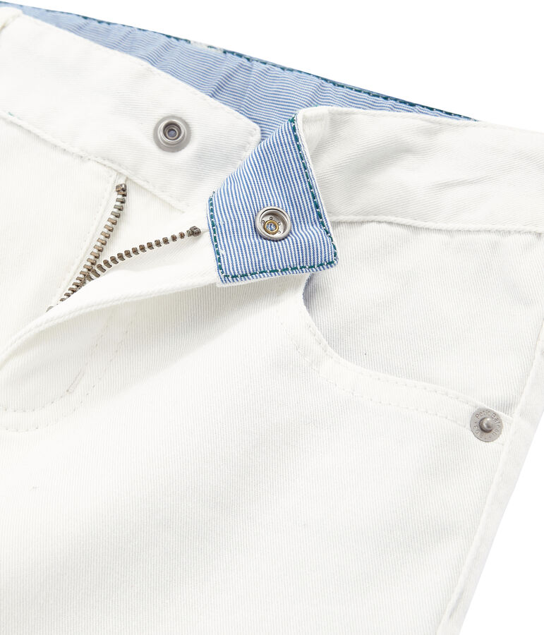 Pantalone bambino bianco