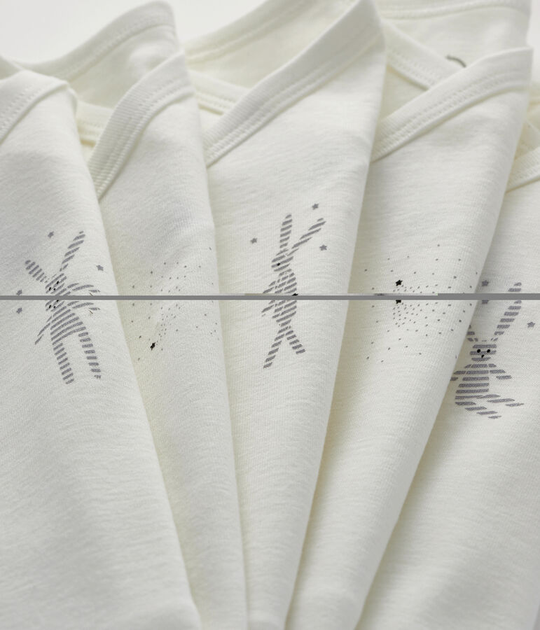 Confezione da 5 body nascita manica corta beb&egrave; variante 1