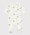 Tutina pigiama fantasia in cotone bianco MARSHMALLOW/bianco MULTICO