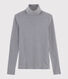 Dolcevita iconico in cotone a righe Donna
