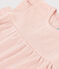 Blousa bebè senza manica in maglia traforata rosa SALINE