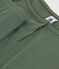 Pigiama shorts e canotta a tinta unita in cotone e lyocell donna verde CROCO