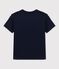 T-shirt maniche corte in jersey bambino blu SMOKING
