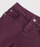 Pantaloni da bambino viola CEPAGE