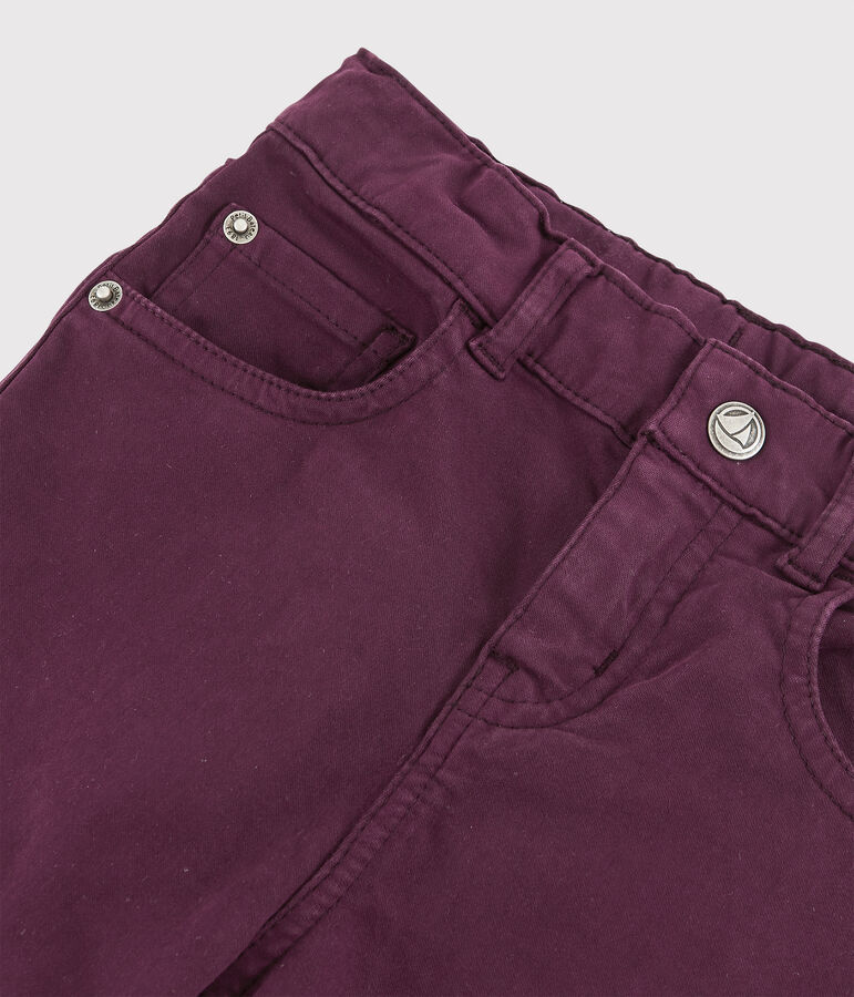Pantaloni da bambino viola
