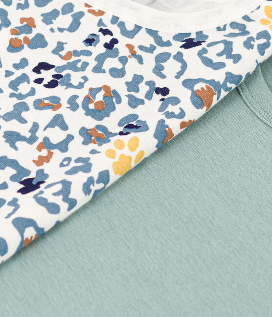 Confezione da 2 t-shirt manica corta bambino in cotone variante 1
