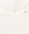 Tutina pigiama in costa irregolare in cotone bianco MARSHMALLOW
