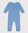 Pigiama in cotone tinta unita neonato blu ALASKA