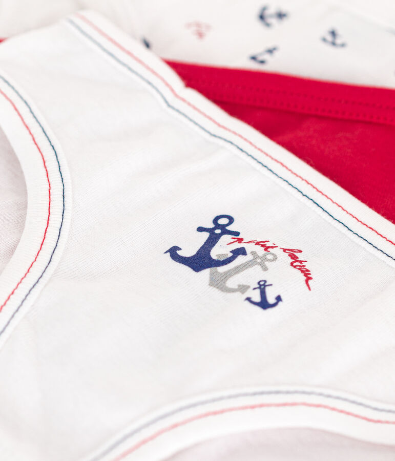 Confezione da 3 slip bambina in cotone variante 2