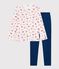 Pyjama  en coton blu/multicolore