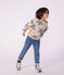Pantaloni in denim bambina blu